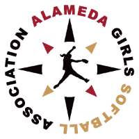 Alameda Girls Softball Association (AGSA) logo