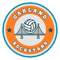 Oakland Rockstars Volleyball (First Covenant Church of Oakland) logo