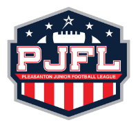 Pleasanton Junior Football League (PJFL) - Co-Ed Flag & Girls Flag logo