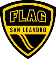 San Leandro Flag (NFL FLAG San Leandro) logo