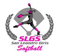San Leandro Girls Softball logo