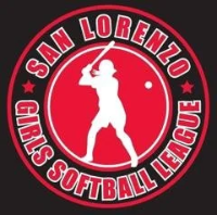 San Lorenzo Girls Softball League (SLZGSL) logo